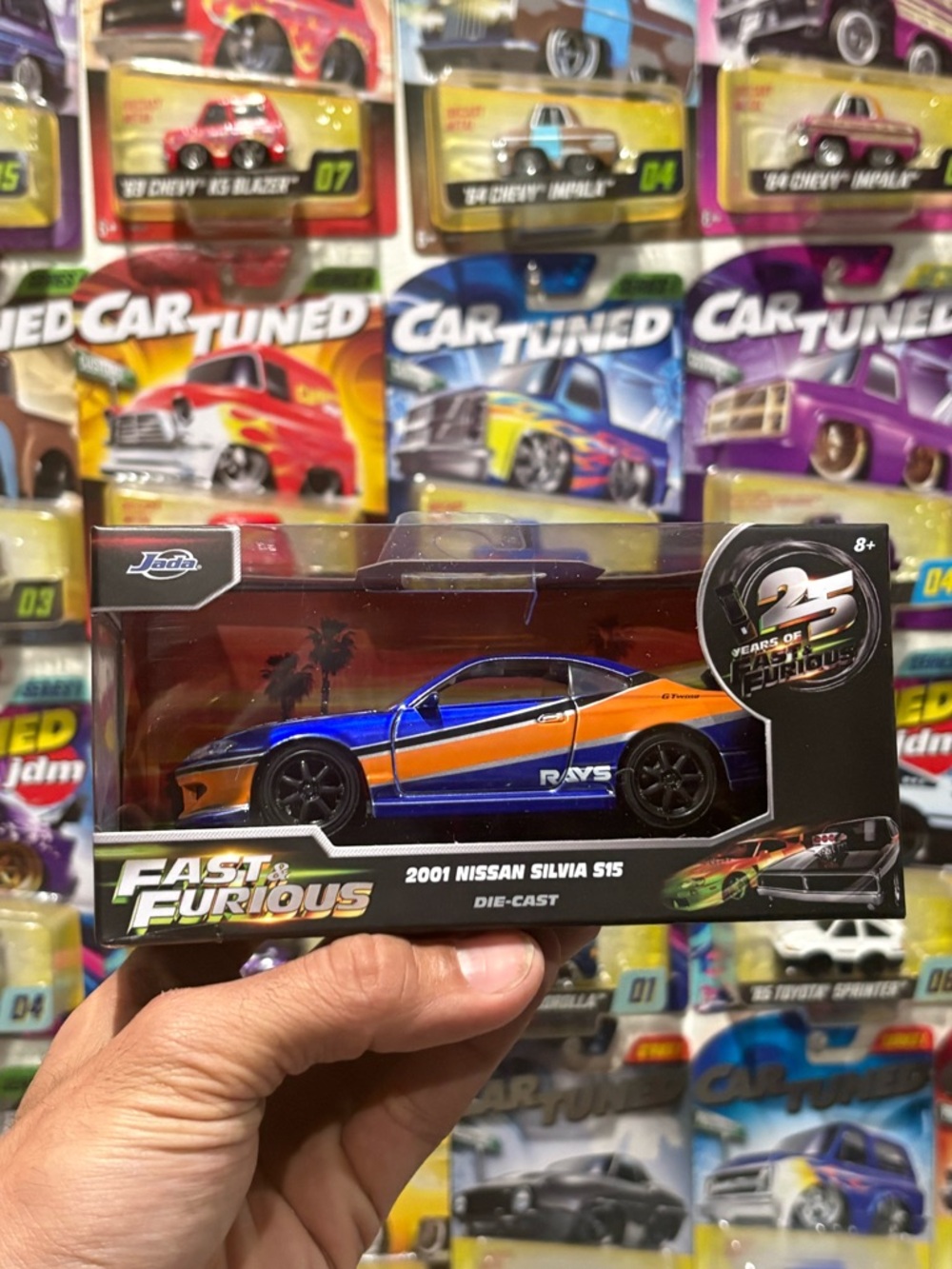 Jada Fast and furious nossan Silvia S15 diecast car 1:32 scale